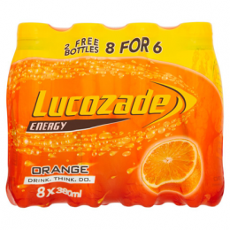 Lucozade Orange 24 x 380ml Pet