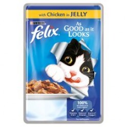 Felix As Good As It Looks Pouch - Chicken