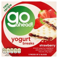 McVitie's Go Ahead Yoghurt Breaks - Strawberry
