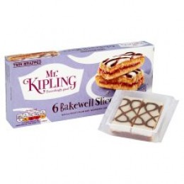 Mr Kipling Bakewell Slices 6 Pack