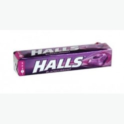Halls Mentholyptus Blackcurrant