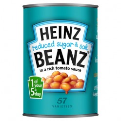 Heinz Reduced Sugar & Salt Beans 415g